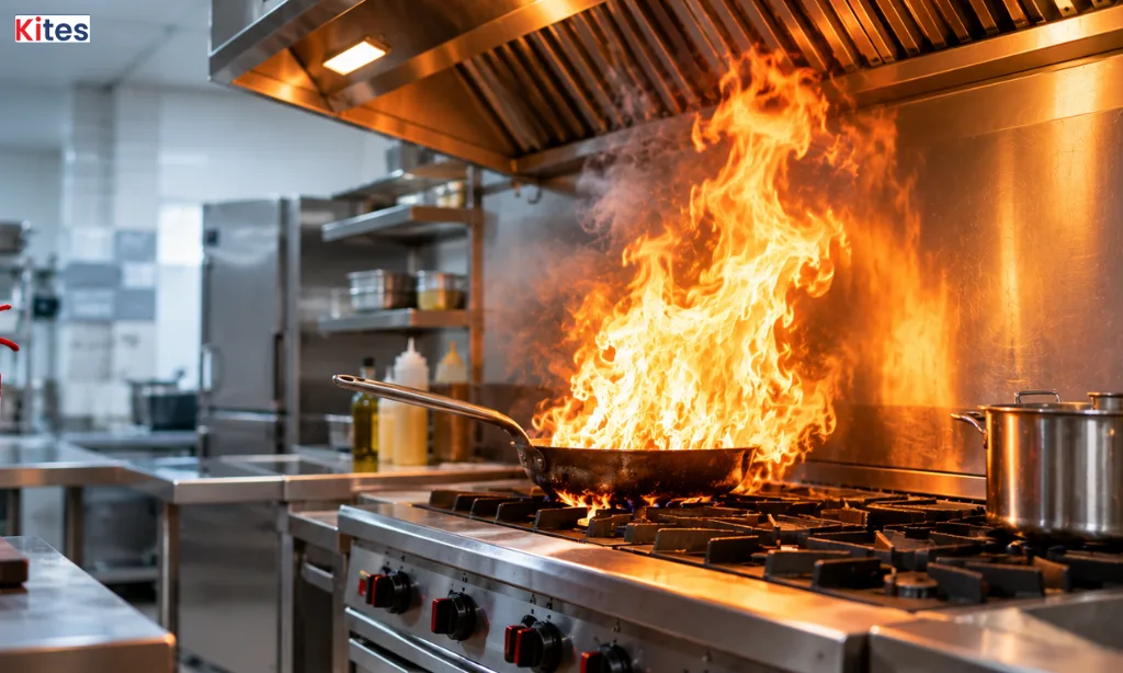 How to Handle a Grease Fire in a Commercial Kitchen