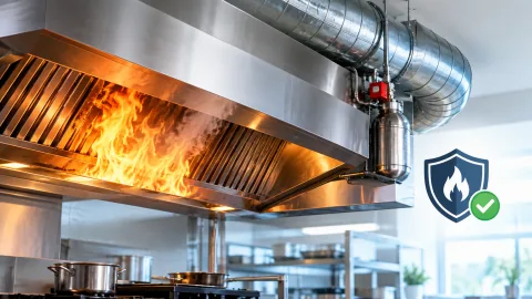 Kitchen Hood & Duct Fires: Causes and Prevention
